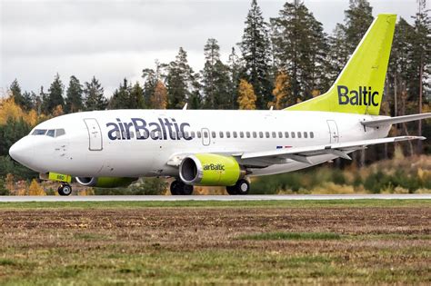 air baltic home page.